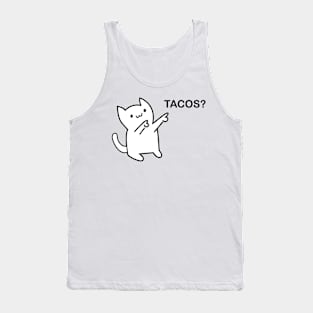 Tacos? Kitty Cat Tank Top